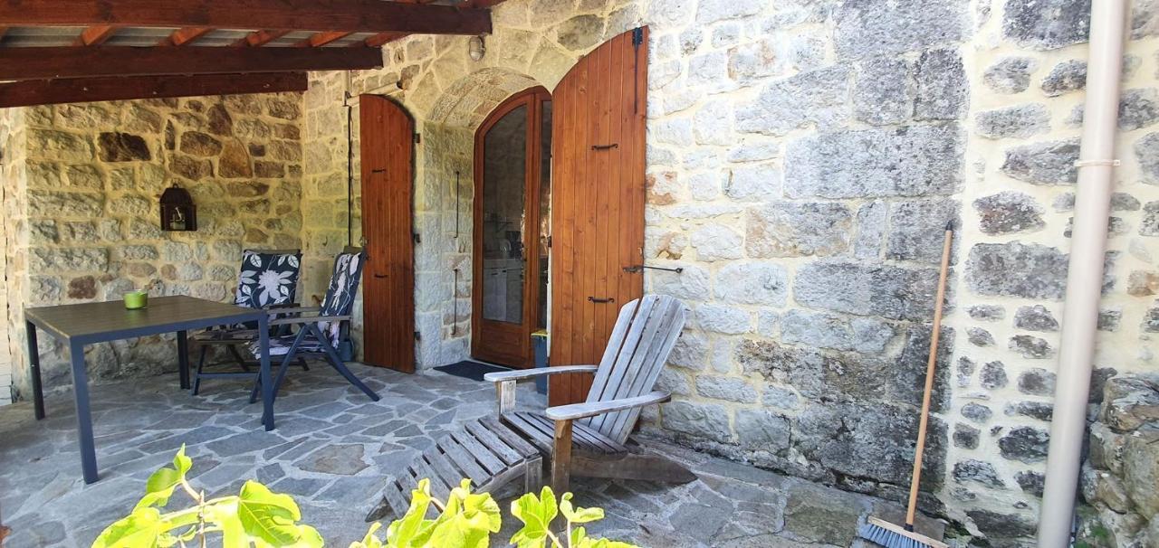 Mas Le Corbery Lägenhet Largentière Exteriör bild
